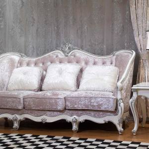 Canapea 3 locuri Princess (White)