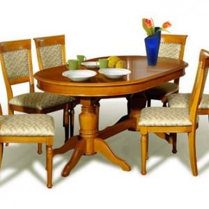 Masa ovala extensibila Elegance